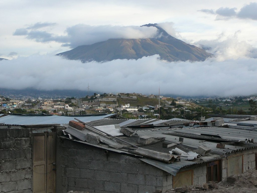 Reaching the suburbs of Ibarra