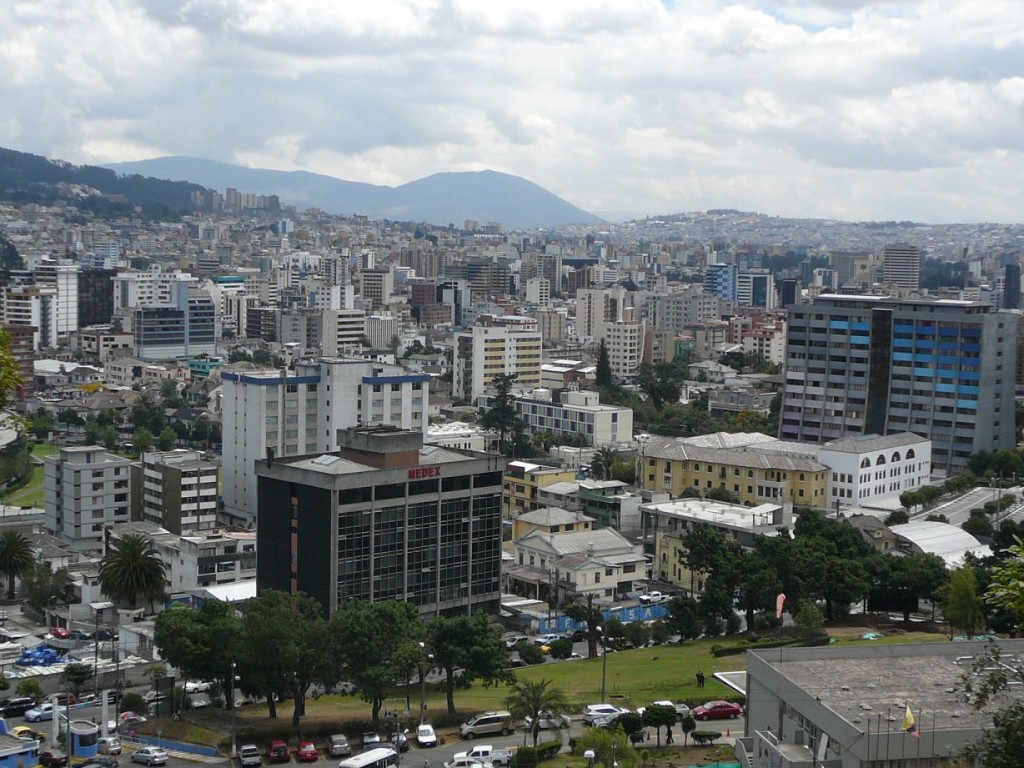 View over Quito